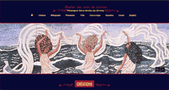 Desktop Screenshot of mosaique-larissa.com